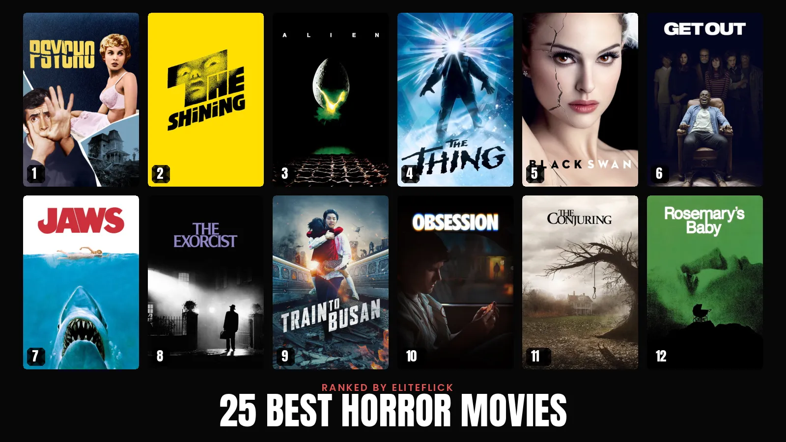 25 Best Horror Movies, Ranked