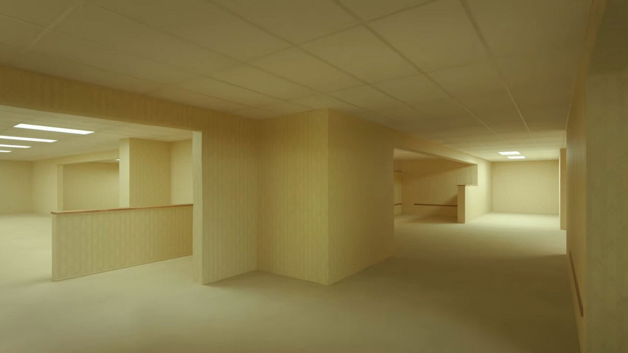 Backrooms (2026) — official still 2 Backrooms (2026) — official still 2